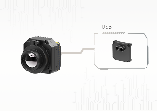 Интерфейс инфракрасного термомодуля · USB