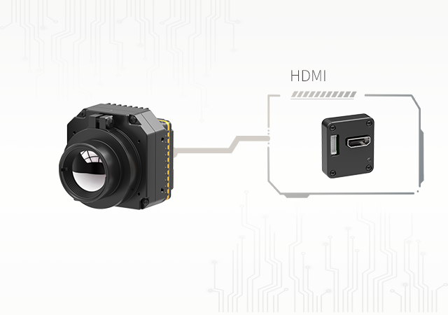 Интерфейс инфракрасного термомодуля · HDMI