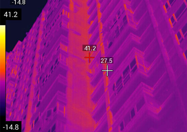 Общие сведения о тепловых потерях: использование инфракрасной тепловизионной съемки